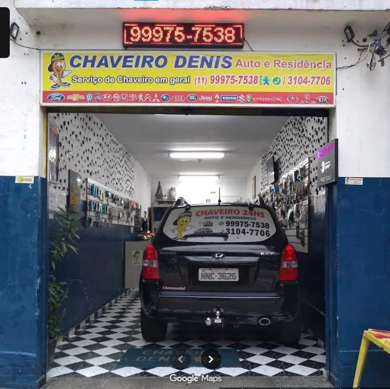 Chaveiro Denis 24 horas