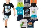 Kit 10 peças de Roupa Conjunto Infantil e Juvenil Menino Tamanho 01 ao 16