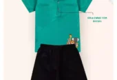 Kit 10 peças de Roupa Conjunto Infantil e Juvenil Menino Tamanho 01 ao 16