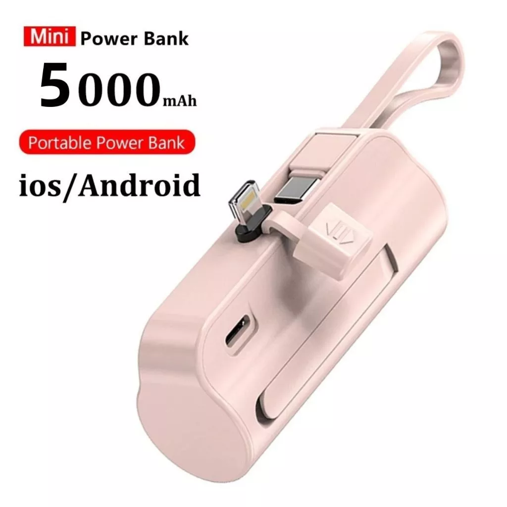 Mini carregador portatil power bank para celular IPNHONE Samsung Xiaomi