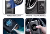 Mini Compressor de Ar Portatil Bomba De Encher Pneu