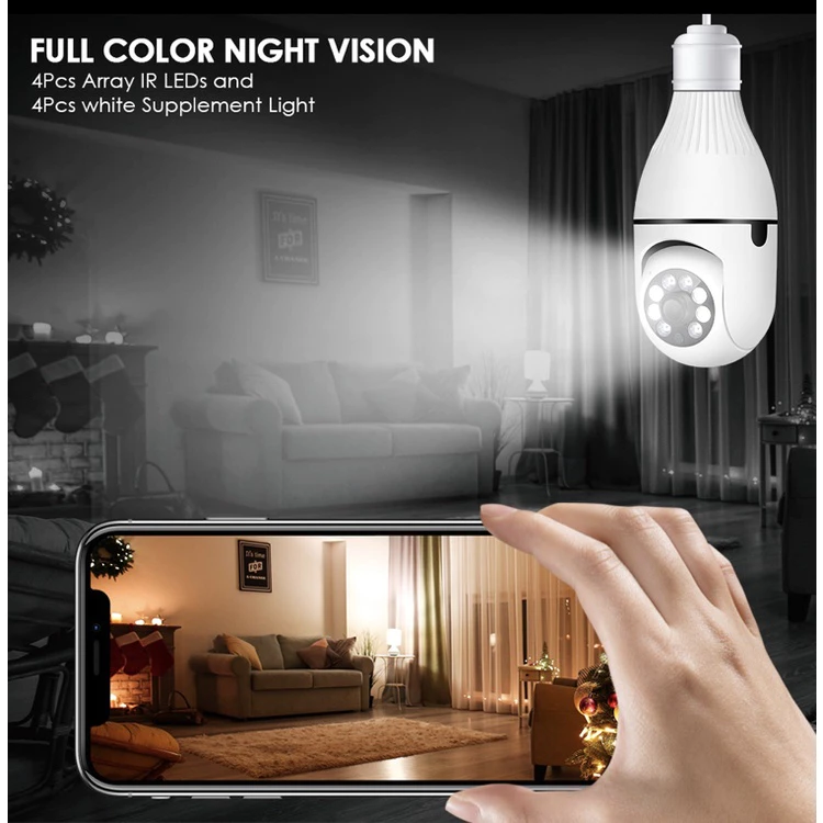 Câmera Segurança Wifi Ip Sem Fio Bivolt