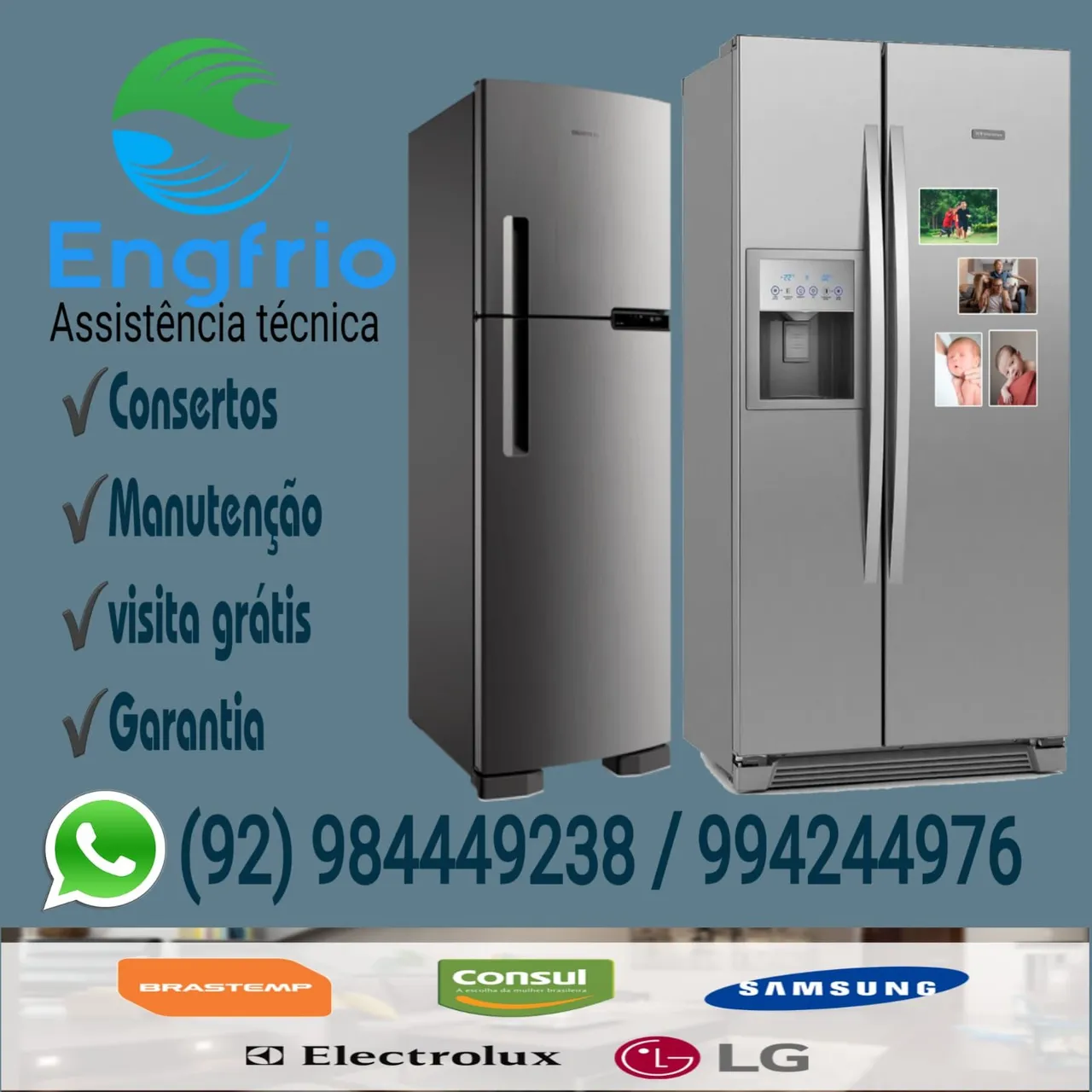 Assistência técnica em geladeiras – EngFrio