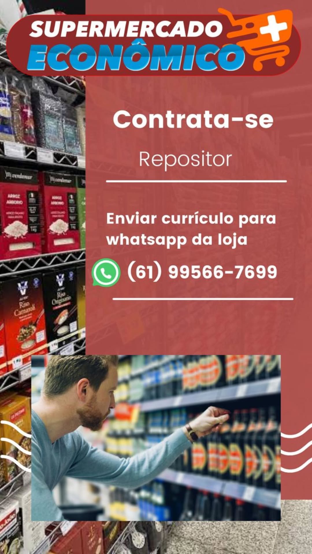 Vagas de Emprego – Supermercado Mais Econômico