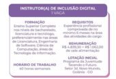 Vaga de Emprego – Instrutores Time do Bem