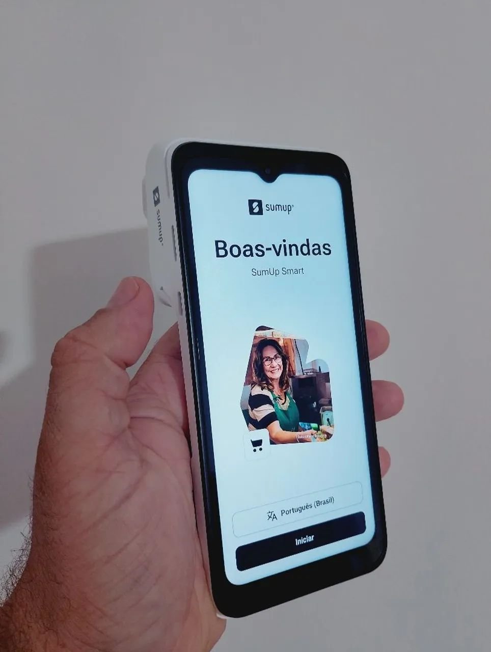 Maquininha de cartão Sumup smart