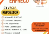 VAGAS DE EMPREGO DIVERSAS